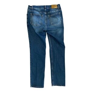 McKenzie Tribe Jeans Straight Leg Blue Comfort Fit Cowboy Men Sz 35x32 Fit 32x31